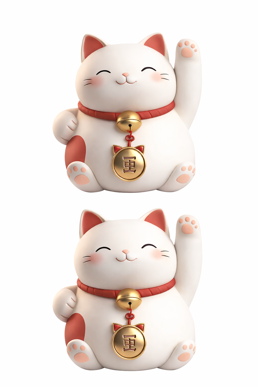 Maneki-Neko Gelukskat Sticker