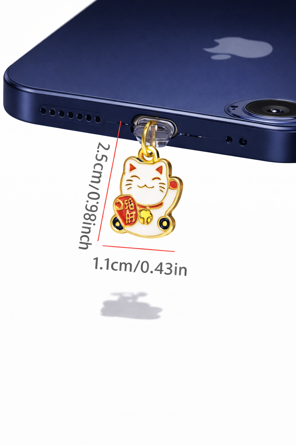 Traditionele Maneki-neko gelukskat