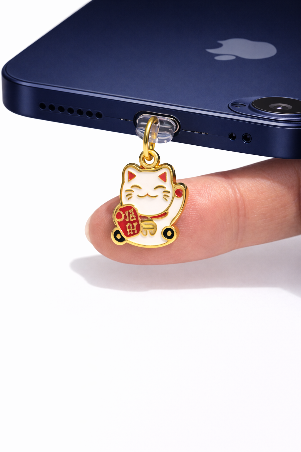 Traditionele Maneki-neko gelukskat