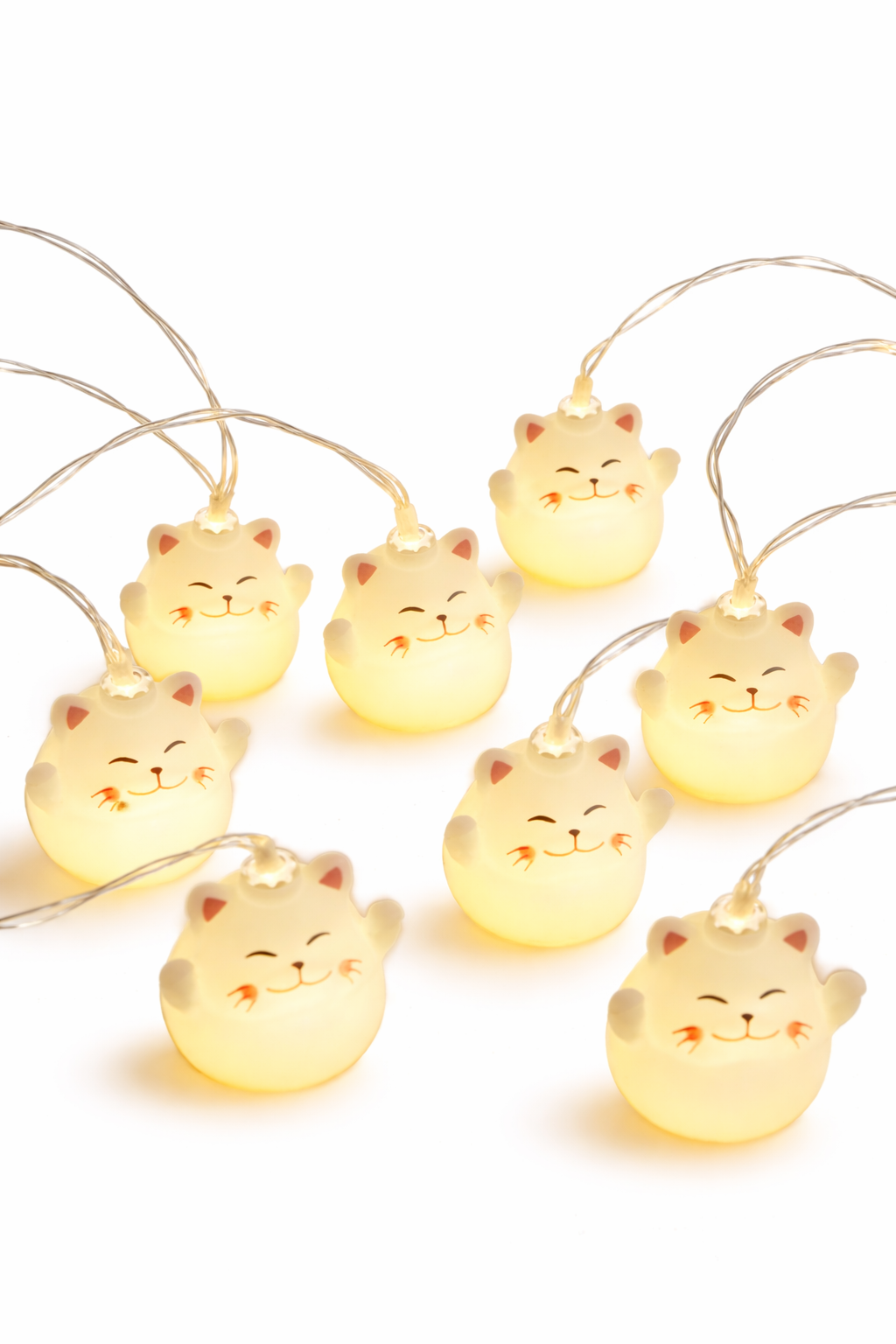 schattige katten-LED-lichtslinger