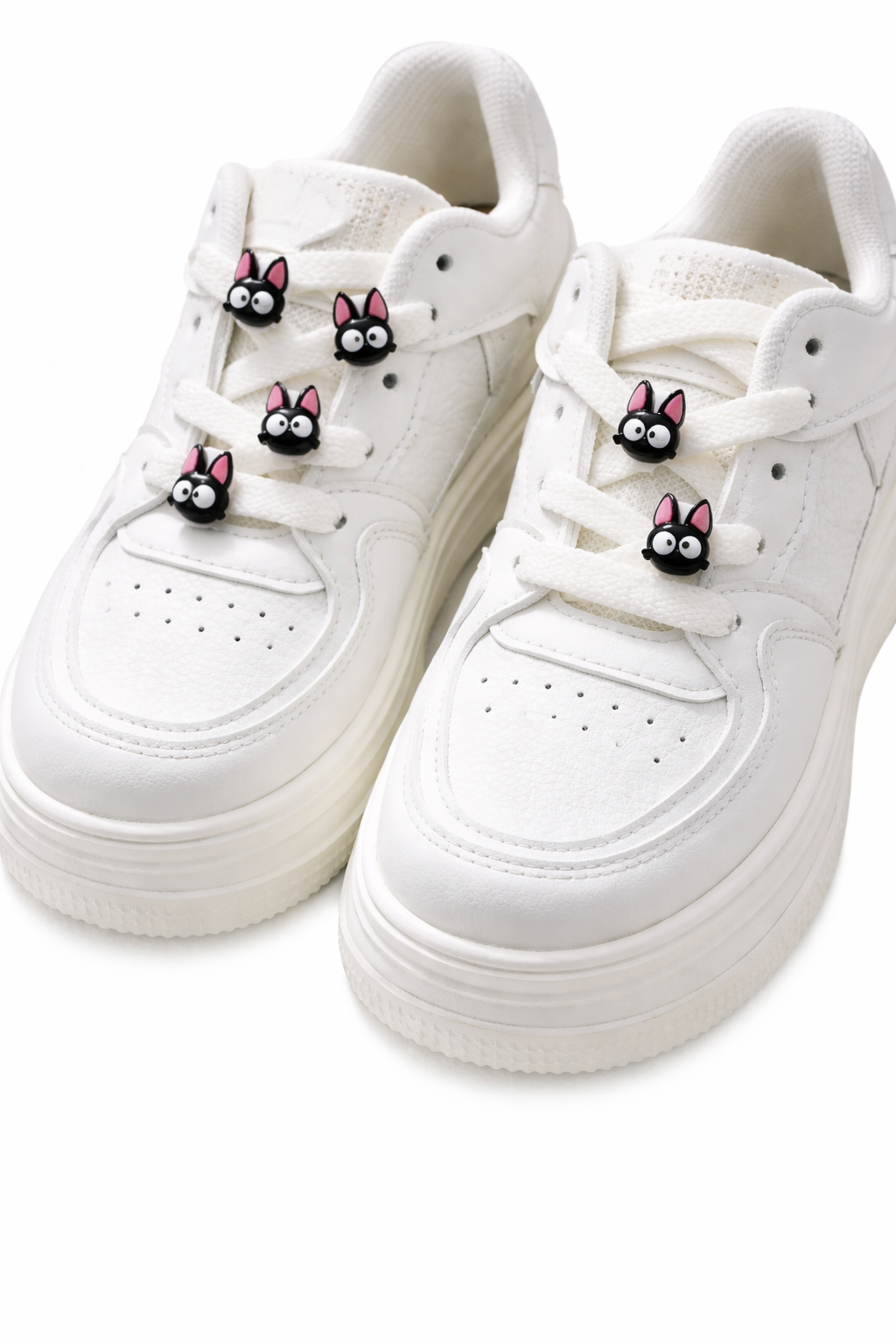 schattige katten-vetersieraden 6stuks